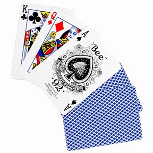 Bee Playing Cards Blue