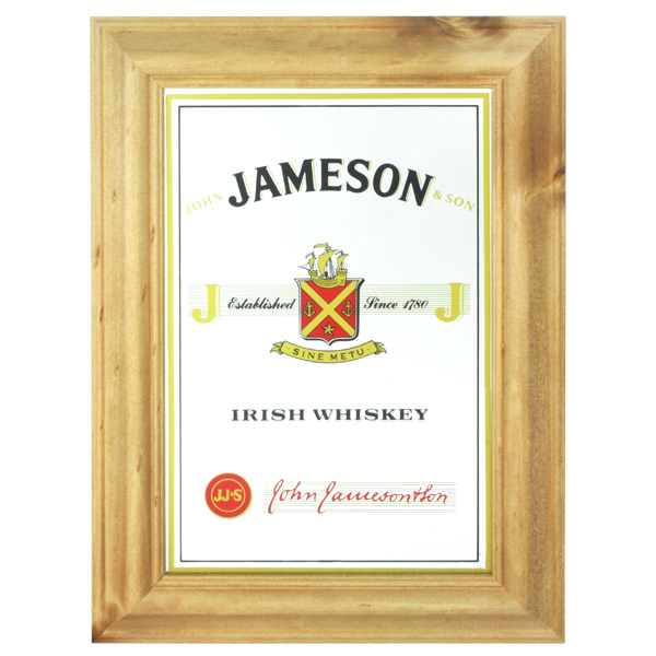 Jameson Irish Whiskey Cooler Mirror 
