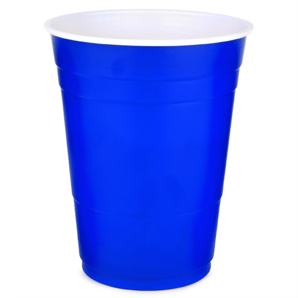 Solo Blue American Party Cups 16oz / 455ml  Buy Solo Plastic Party Cup  American Dixie Keg Cups - Buy at Drinkstuff