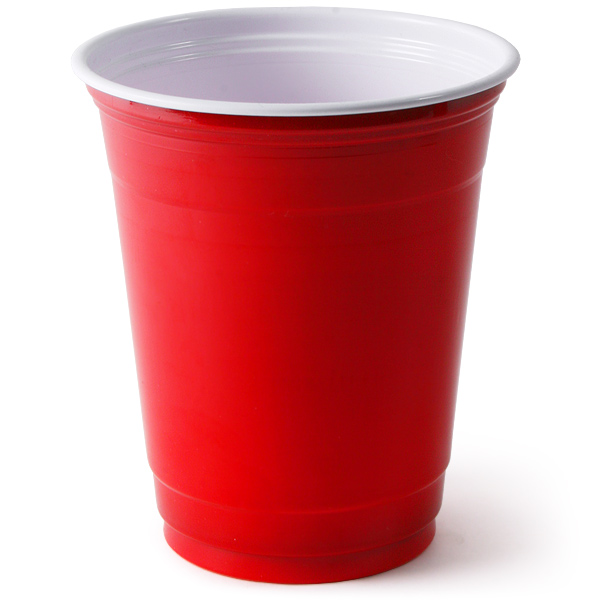 Solo Red American Party Cups 12oz / 340ml | Red Plastic Cups Disposable