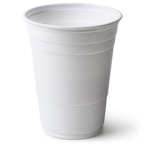 Solo White American Party Cups 16oz / 455ml