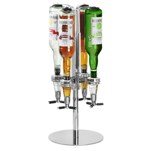 Rotary 4 Bottle Stand