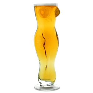 Sexy Beer Glass 17.6oz / 500ml