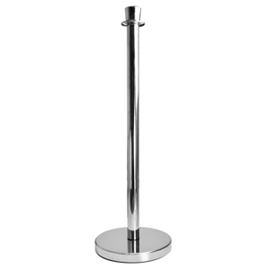 Barrier Stand Chrome Plated