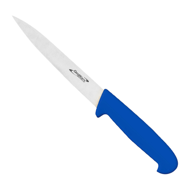 Genware 6 Flexible Filleting Knife Blue