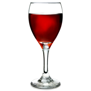 Teardrop Tear Wine Glasses 85oz 250ml Set Of 4