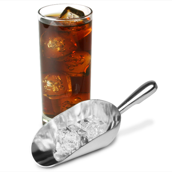Plastique Transparent Ice Scoop EGOUTOIR Ice Cube catering restaurant bar pub Cocktail