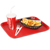 Fast Food Tray Small Red 10 x 14inch