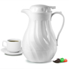 Connoisserve Coffee Pot White 64oz / 2ltr