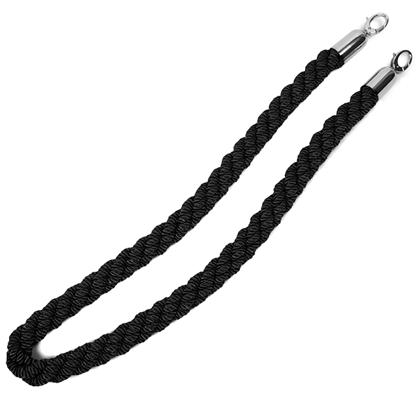 Black Rope for Barrier Stands  Black Rope Barriers Queue Barriers