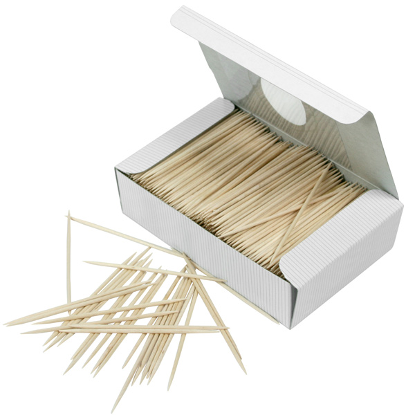 500 Cocktail Sticks Catering Kitchen Wooden Toothpicks Cherry Olives Equipment 