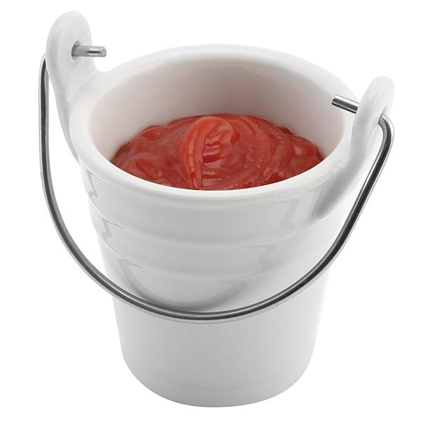 Sauce Bowl Stainless Steel Premium Serving Bucket 7cm Pack of 6 Dips Bucket Dip Pot