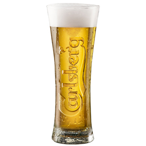 Carlsberg Reward Tall Half Pint Glasses CE 10oz / 280ml