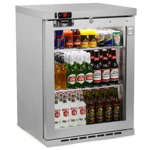 Osborne Ecold 160es Undercounter Bottle Cooler Silver